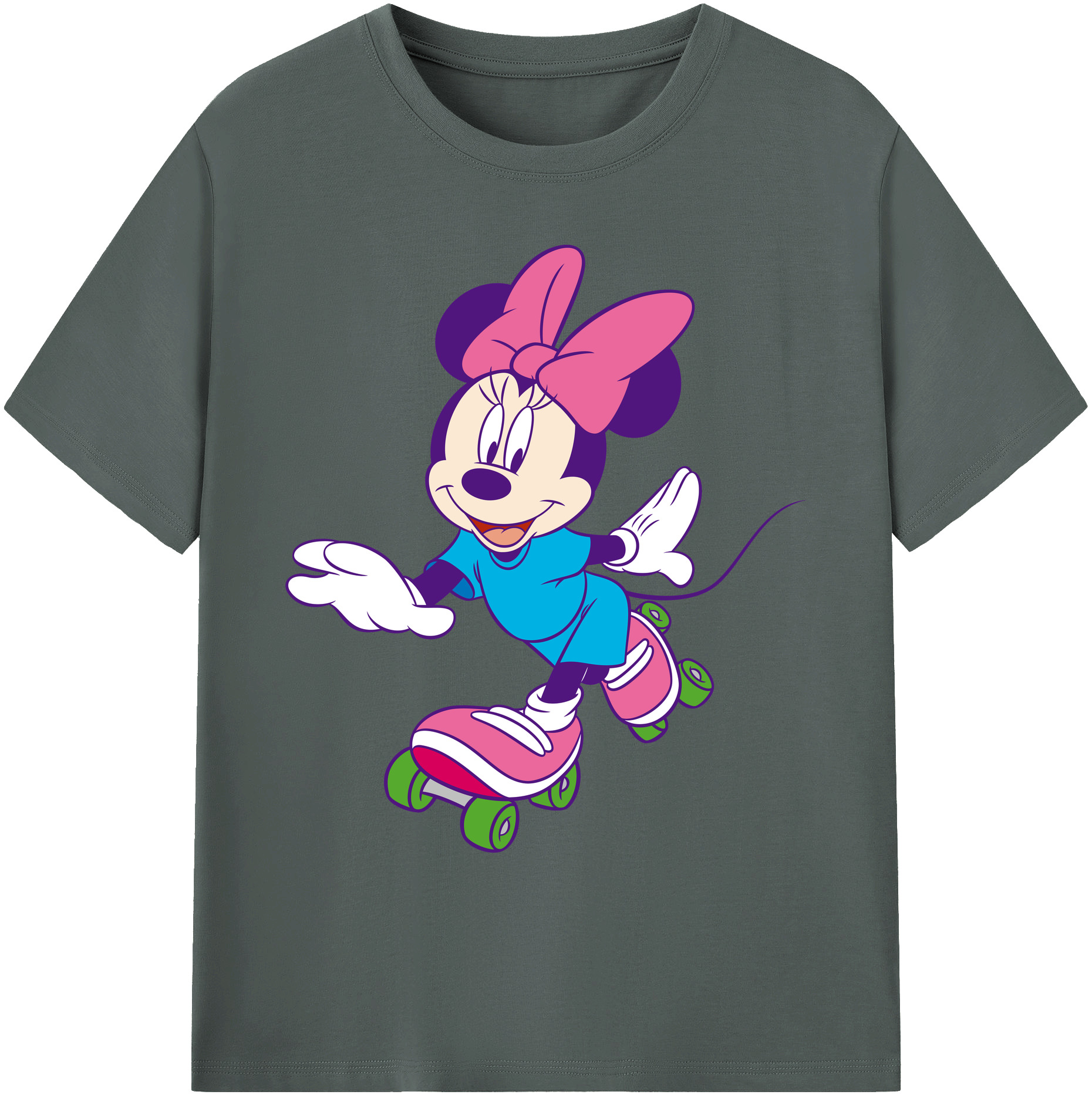 ミッキーマウス Mickey Mouse 綿100％ メンズ半袖Tシャツ｜肌触りやわらか＆通気性